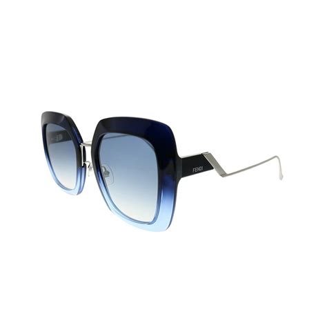 fendi sunglasses blue|fendi sunglasses women's.